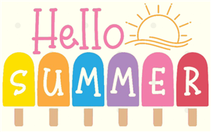 Hello Summer graphic